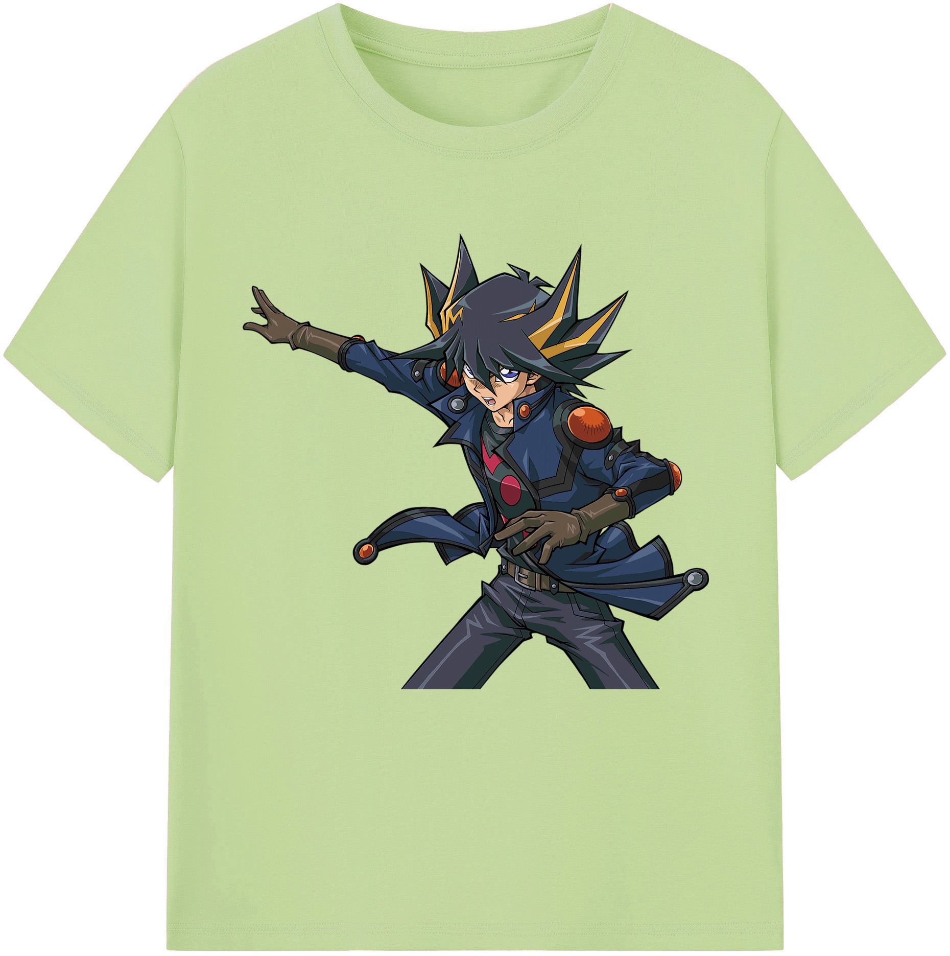 （画像用） 遊☆戯☆王 Yu-Gi-Oh! 綿100％半袖Tシャツ（フロントプリント）